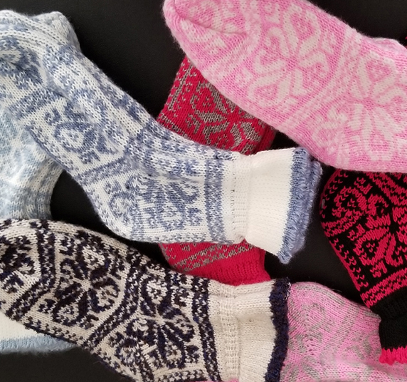 WINTER WOOL SOCKS BOOTIES